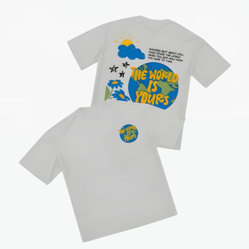 THE WORLD IS YOURS - T-SHIRT x RÆW DISTRICT