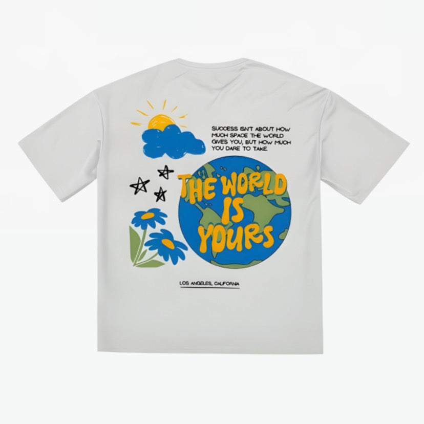 THE WORLD IS YOURS - T-SHIRT x RÆW DISTRICT